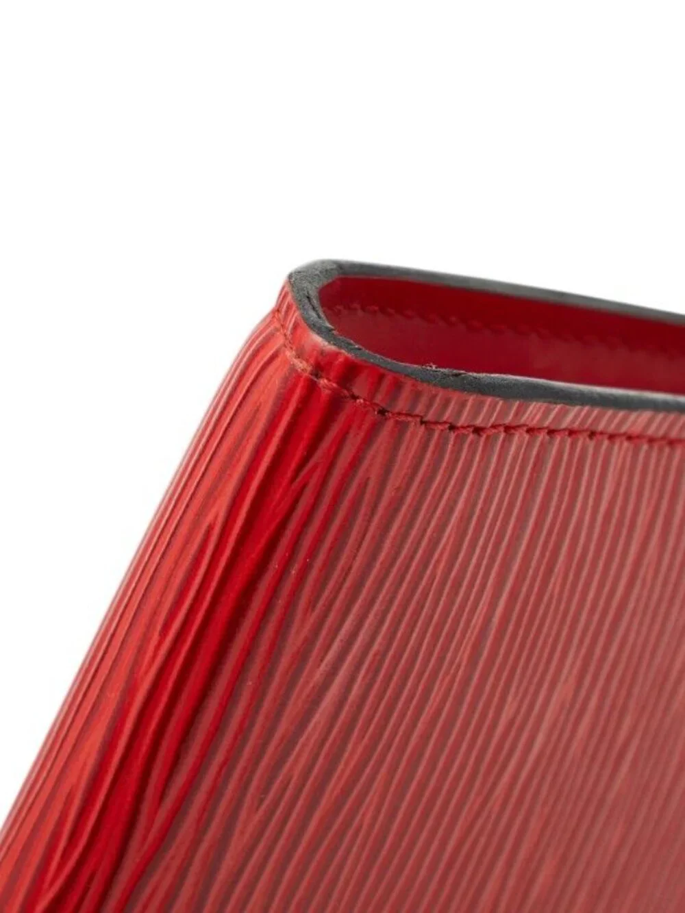 Louis Vuitton Epi Pochette Pouch Castilian Red Leather - Picture 4 of 8